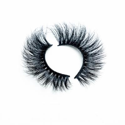 China Long Natural 3d Mink Lashes 20mm Mink Lashes Private Label Wholesale Box for sale