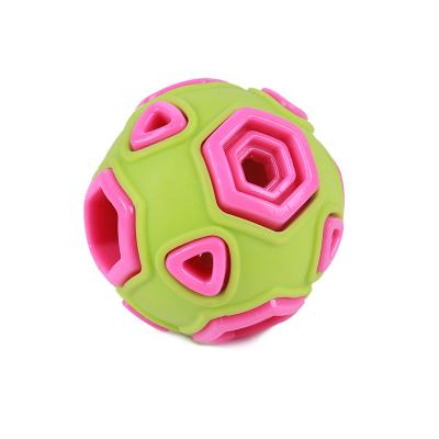 China Sustainable Dog Pet Chewing Teeth Cleaning Ball Pet Sports Game Ball IQ Training Ball for sale