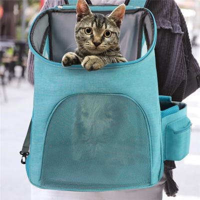 China Outdoor Pet Carrier Bag Carrier Bag Pet Cages Cat Dog Backpack Breathable Pet Bags Pet Carrier for sale