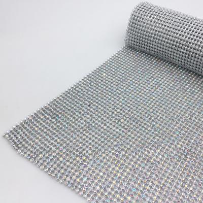 China Flatback Best Selling 45*120cm No Glue Crystal Rhinestone Sheet For Garment Foil Shoes Bags for sale