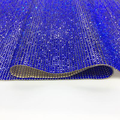 China Flatback Factory Wholesale 24*40cm SS6 Self Adhesive Mesh Crystal Rhinestones Sheet For DIY Mug for sale