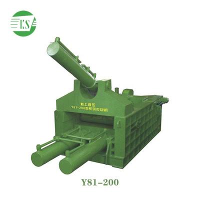 China Recycling Y81-200 Scrap Metal Baler Machine Scrap Packing Machine Hydraulic Baler Shears for sale