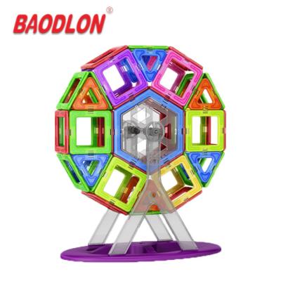 China Diy hot sale new Construction magnetic sheet building block for kid for sale