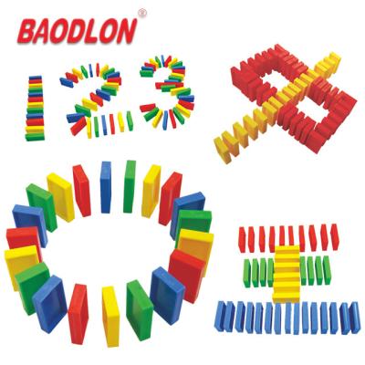 China PE hot sale new style Domino blocks for kid for sale