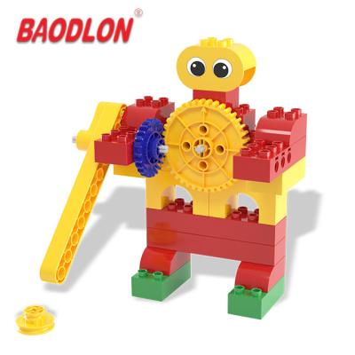 Chine ABS DIY Construction building block toy technology assembling for children à vendre