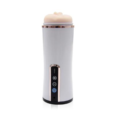 China IPX5 Silicone Masturbator Cup Vibrator for sale