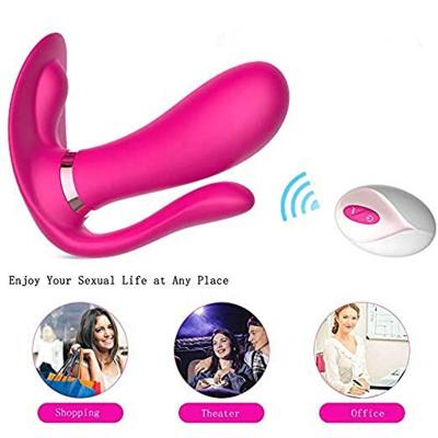 China 300G Wearable Butterfly Vibe /  Wireless Wearable Vibrator 1.25inch Diameter for sale