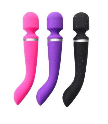 China 20 Speeds Dual Motor Powerful Dildos Adult Sex Vibrators Body Massager for sale