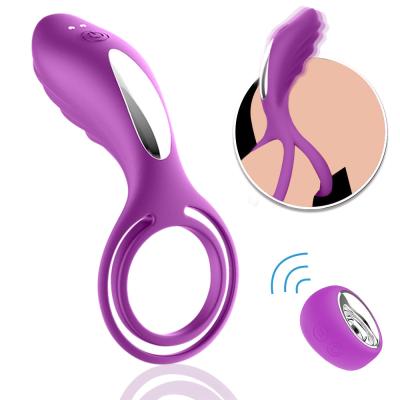 Cina Amore maschio Ring Vibrator Mens Sex Toys dell'eiaculazione di ritardo di progettazione calma 12 modi in vendita