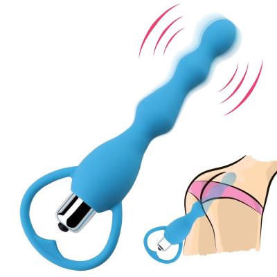 China De stodde van de Parelsvibrators van ontwerp Waterdichte Vrouwen Anale Stoppen van het de Massageuiteinde Vrolijke Prostate Te koop