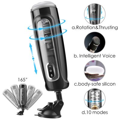 China IPX4 1500mAh Battery Automatic Masturbator Cup Mens Pleasure Toys for sale