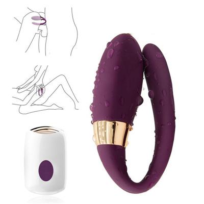 China 12M Range Wireless Remote Control Egg Womens Sex Toys U Shape for sale