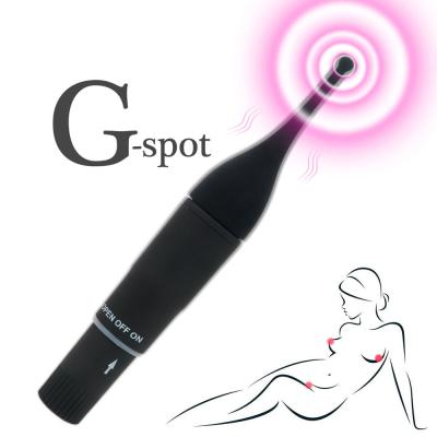 China Battery Powered  Nipple Massager G Spot Vibrator Womens Sex Toys for sale