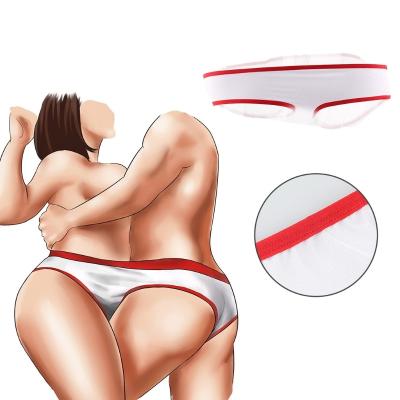 China Pares de un Spandex del tamaño que llevan la ropa interior doble del desgaste de las bragas en venta