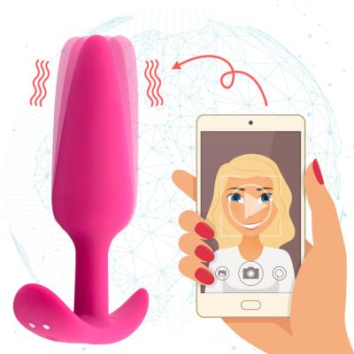 China Long Distance Remote Control Anal Toy Wireless But Plug 9 Speeds 150*90*39MM for sale