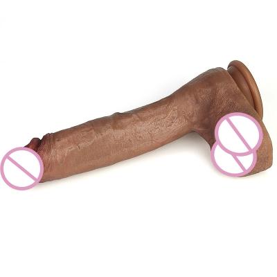 China L XL Dildo-Geslacht Toy Skin Feeling Realistic Penis Vrouwelijke Masturbator Te koop