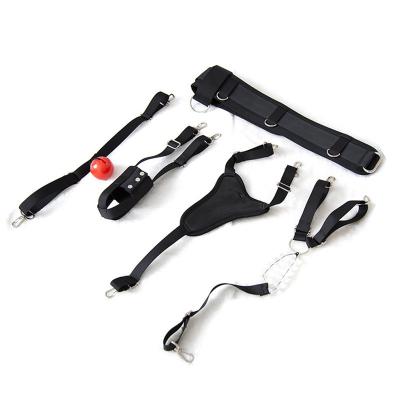 China Nylon BDSM Bondage Restraints Constrained Forced Strap SM Belt Harness Holder Strap for sale