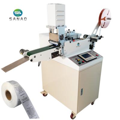 China Ultrasonic Printed Sealing And Beverage Label Cutting Machine for sale