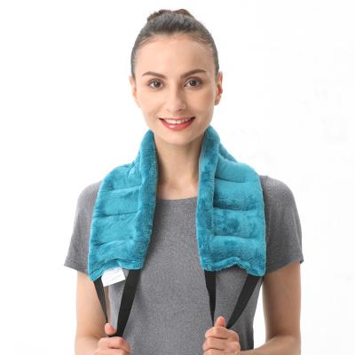 China Natural Herbal Microwavable Shoulder Warmer Pad Neck and Shoulder Wrap for Pain Relief 48*42cm for sale