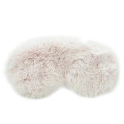 China Lovely Anti-wrinkle Soft Plush Sleeping Eye Mask For Traveling for sale