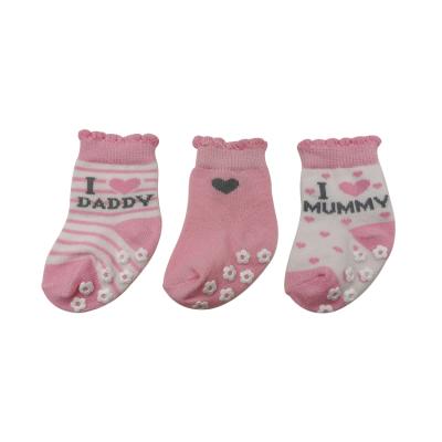 China Factory Sale Cotton Toddler Girls Toddler Socks Cheap Anti Slip Baby Socks QUICK DRY Kids Anti Slip Socks for sale