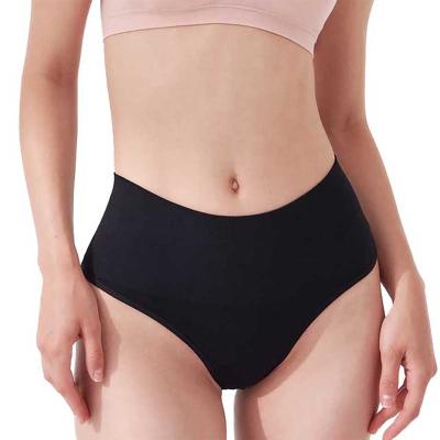 China Intermediate Abdominal Collection/Tweatless Absorption/Sweat Absorption And Drying Sweat Absorption And Drying Mid Waist Traceless Thongs Yoga Shorts Thong for sale