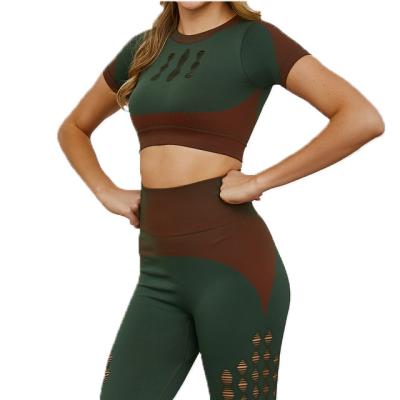 China Chinese High Tender High Waist Nylon Spandex Zypper Yoga Clothes Tight Fitness Yoga Suit for sale