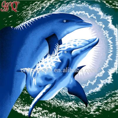 China New desgin cashmere mink blanket baby disposable beautiful sea dolphin mink blanket for sale