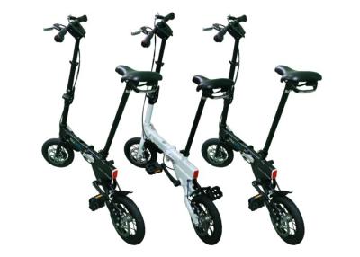 China Adjustable Inflated Colorful Smallest Folding Bike 12-35 km/H 2 Wheels 12 Inch for sale