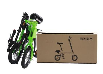 China Two Wheels Inflated Tyre Folding City Bike , 12” Size Lightest Folding Bike for sale