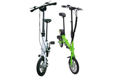 China Environment Protect Mini Folding Bike 12 Inch Wheels With Plastic Fender / Steel Spokes for sale