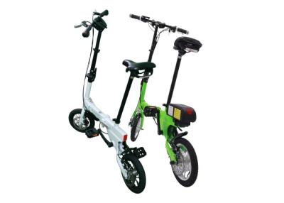 China Comfortable Mini White Folding Bike , Economical Niche Style 12 Folding Bike for sale