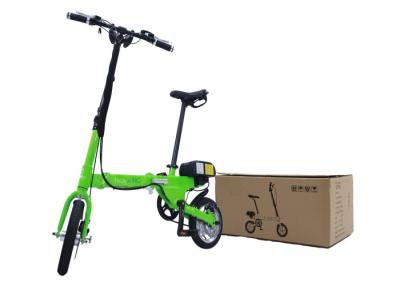 China Double Disc Brake Lightweight Folding Bike With Aluminum Rim Inflated Tyre for sale