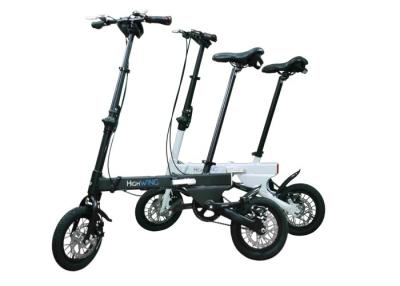 China Simple Style Mini Folding Electric Bicycle Different Color With Soft Seat for sale