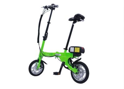 China Single Speed Smart Electric Folding Bike , Teenagers Aluminium Alloy Folding Bike for sale