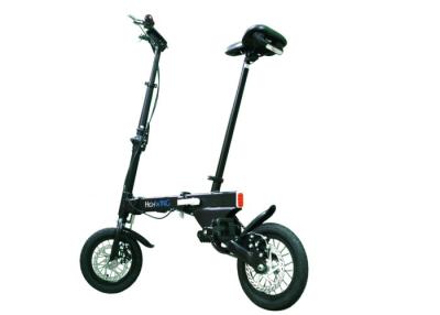 China Fashion Smart Folding Bike 12 Inch Wheels Inflate Tyre With Mechanical Disc Brake for sale