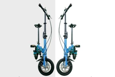 China Fashion Stylish Blue Smallest Folding Bike 12