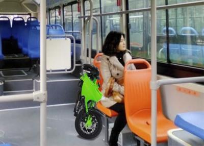 China Easily Carry Smallest Folding Bike Green Color 12