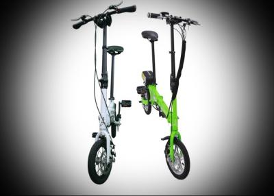 China Aluminium Alloy Frame Mini Electric Bicycle , 12-35 Km/H Childrens Folding Bike for sale