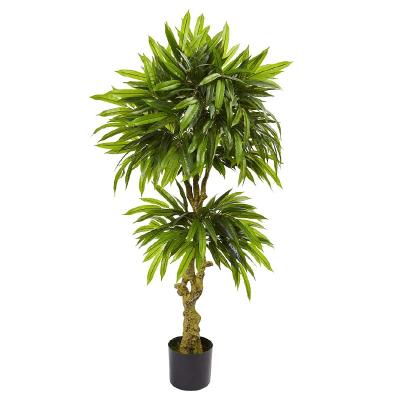 China Minimalist green home decorative bonsai simulation tree decoration artificial palm tree for sale