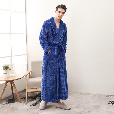 China 2021 Long QUICK DRY Extra Long Hooded Fleece Bathrobes Women Hooded Coat Robe Plush Long Sleeve Dressing Gown Warm for sale