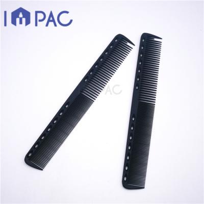 China Professional salon cut black carbon fiber hiar styling comb for baber for sale