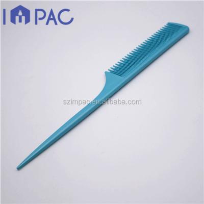 China Home Custom Fresh Color Professional Rat Tail Comb For Salon Hairdresser for sale