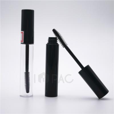 China 10ml Classic Silicone Mascara Cylinder Plastic Empty Portable Mascara Tube Wands for sale