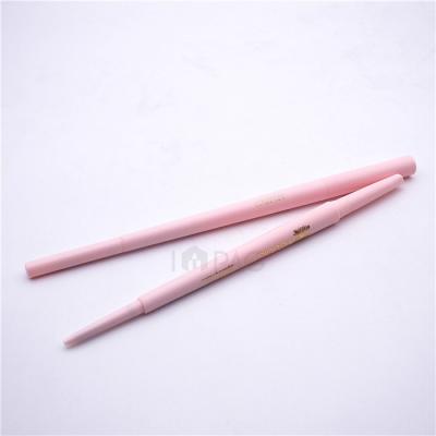 China Cosmetic Top Pink Double Custom Logo Eyebrow Pencil Empty Packaging for sale