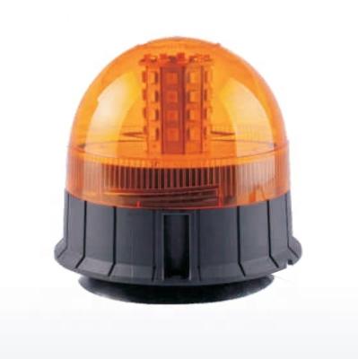 China EEC DC 12~24V MAGNETIC MOUNT TRACTORS LED AMBER BEACON R65 R10 Rotating Intermittent Flashing for sale