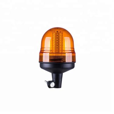 China CEE R65 R10 DC 12~24V Waterproof Warning Amber Red IP56 Rotation Led Beacon Light for sale