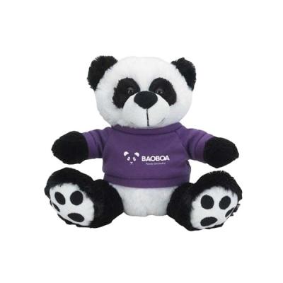 China Gifts / Promotions High Quality Custom Plush Gototoy Plush Toy Panda With Shirt For Sublimation for sale