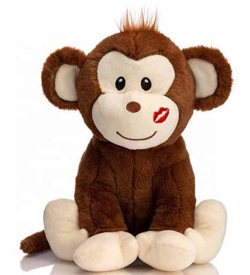 China Custom Gifts / Promotions Plush Toy Monkey Stuffed Soft Toy For Valentines for sale