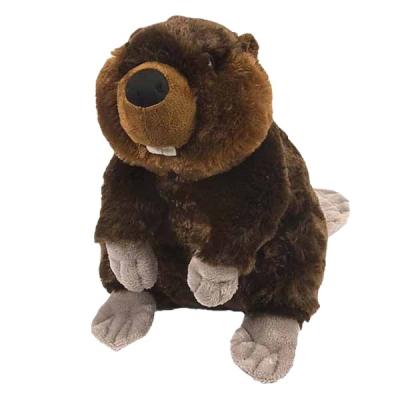 China High Quality Custom Gifts / Promotions Plush Beaver Stuffed Toy With Long Plush for sale